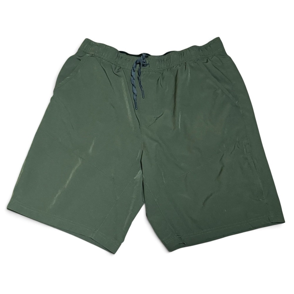 Gerry Men's Cargo Shorts XL Green Stretch Hiking Outdoor Elastic Waist